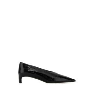 Jil Sander Women Black Leather Pumps